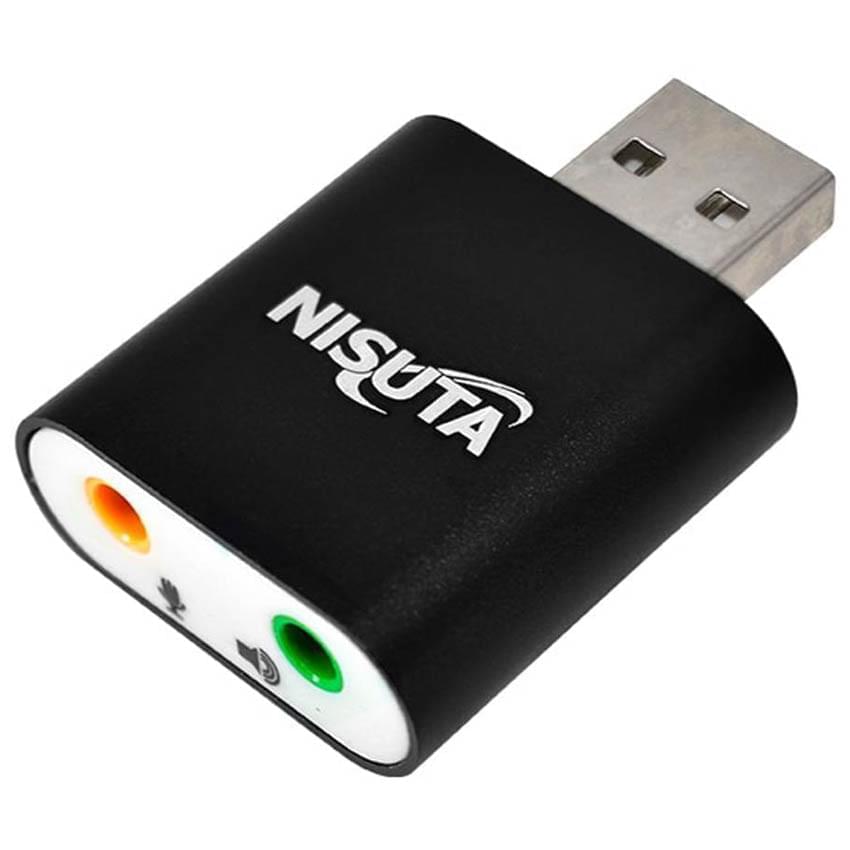 PLACA DE SONIDO USB NISUTA NS-COUSAU22